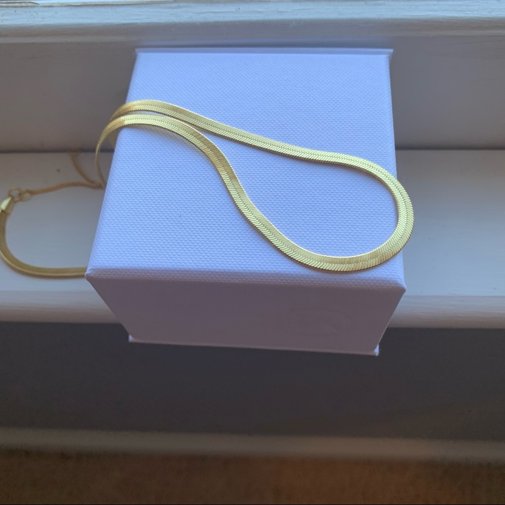 Madewell Chunky Herringbone Chain Necklace